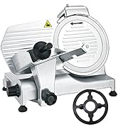Amazon | 業務用 ミートスライサー 電動 肉スライサー【回転刃250mm