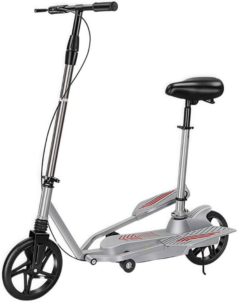 Amazon.co.jp: Hubiuyo 大人用ペダルスクーター 移動用スケートボード