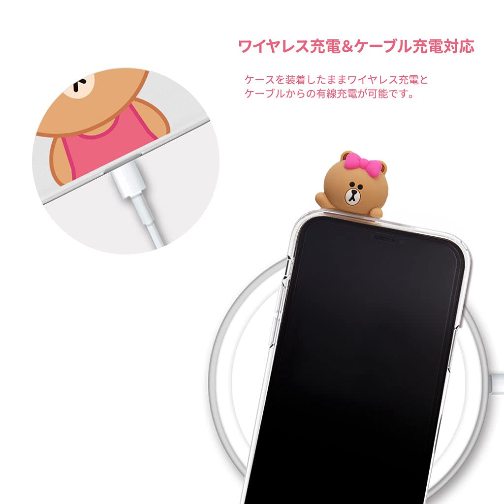 Amazon.co.jp: LINE FRIENDS iPhone 12 mini ケース [ 公式ライセンス