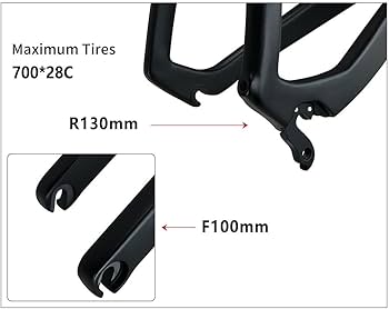 Amazon.co.jp: カーボンロードバイクフレームセット ブレイキング