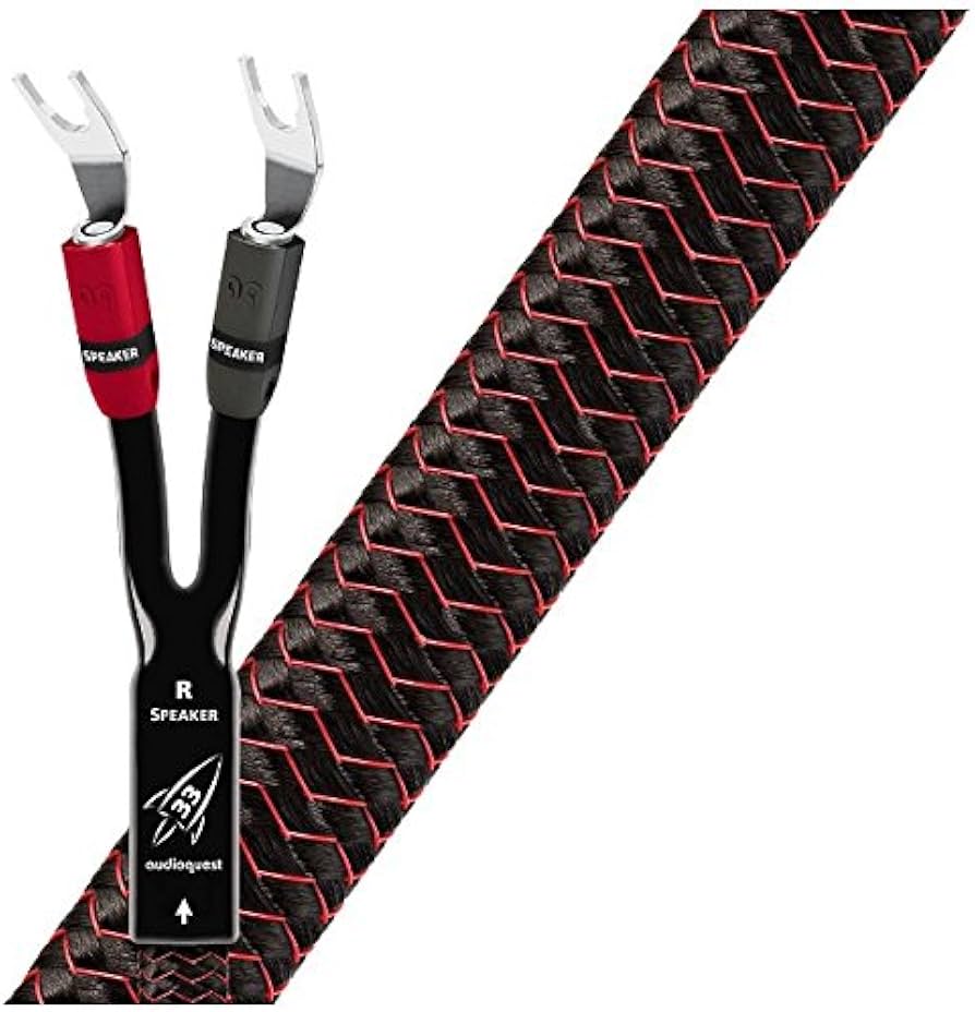 Amazon | audioquest オーディオクエスト スピーカーケーブル ロケット
