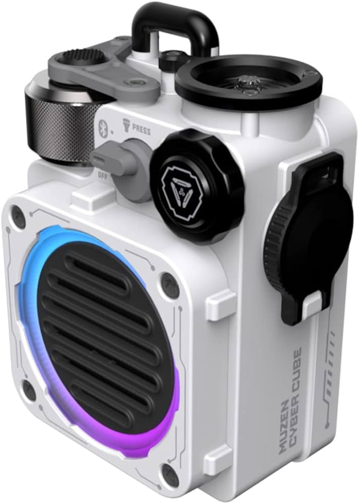 Amazon.co.jp: MUZEN CYBERCUBE ブルートゥーススピーカー ミューゼン