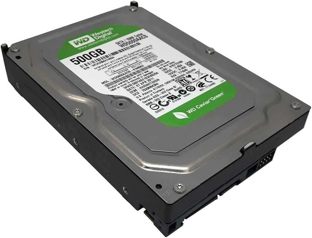 Amazon | Western Digital Caviar Green WD5000AACS 500GB 5400