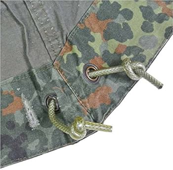 Amazon | ドイツ軍放出品 テントシート 軍幕 Flecktarn フレクター迷彩