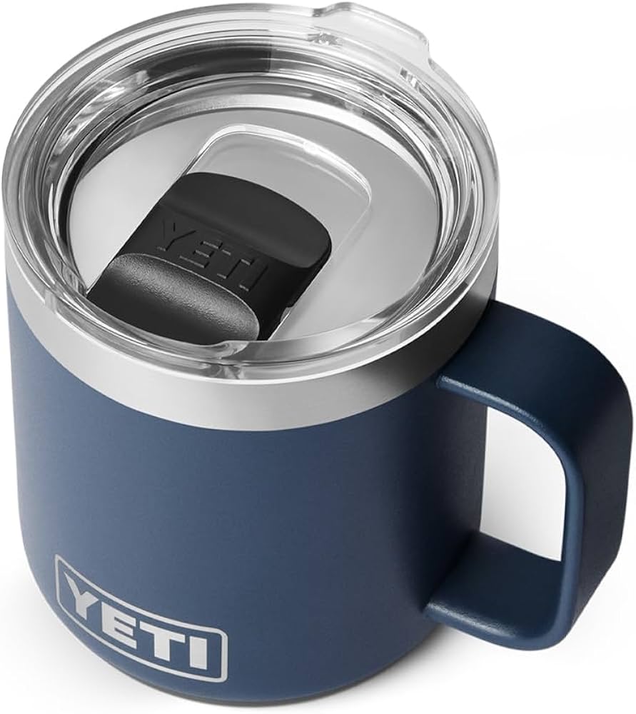 Amazon.com: YETI Rambler 10 oz Ceramic Lined Stackable Mug, Vacuum
