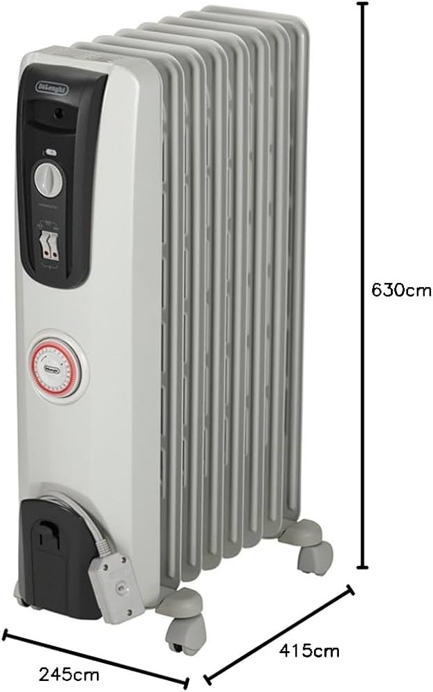 Amazon | デロンギ オイルヒーター サーマルカットフィン 【8~10畳用