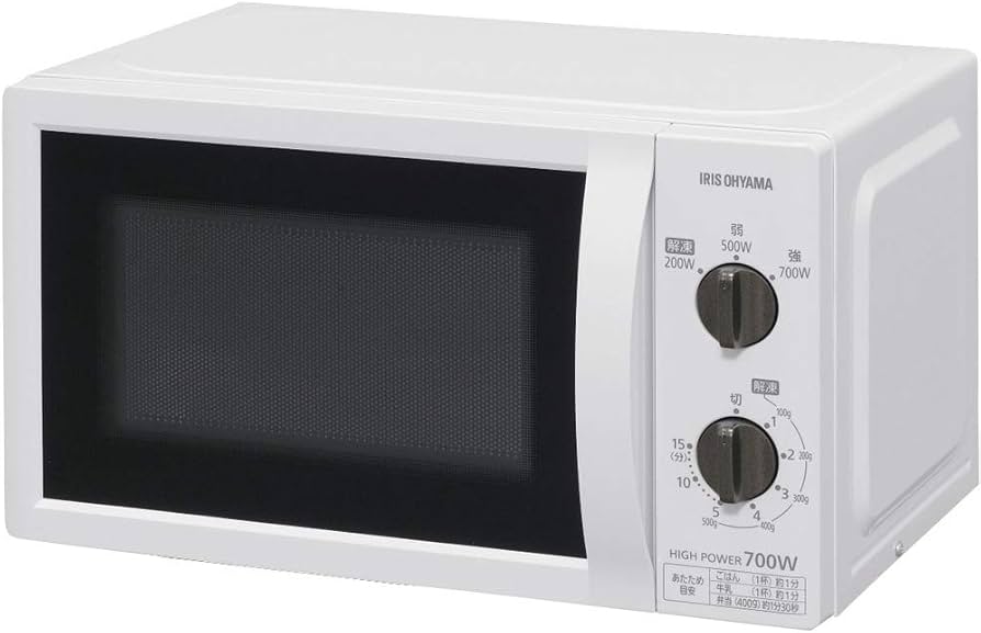 Amazon | アイリスオーヤマ 電子レンジ 17L ターンテーブル 単機能