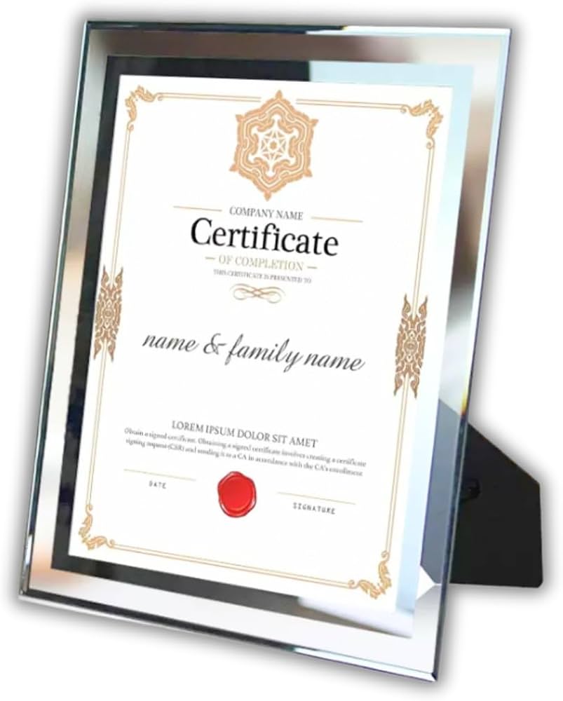 Amazon.co.jp: I'm so happy フォトフレーム ガラス a4 額縁 縦横