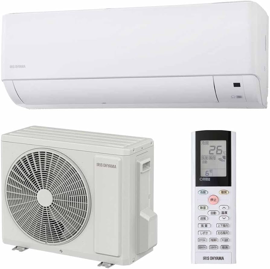 Amazon | アイリスオーヤマ エアコン 温度表示モデル 12畳 3.6kW 上下