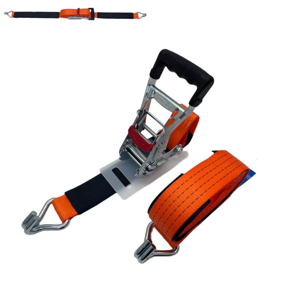 Amazon.co.jp: 三方良し 新タイプ ラッシングベルト フック仕様 幅50mm