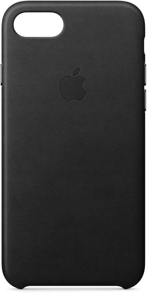 Amazon.com: Apple iPhone 8 / 7 Leather Case - Black : Electronics