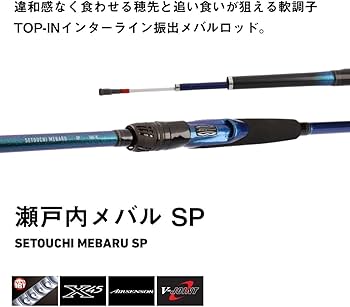 Amazon | ダイワ(DAIWA) インターライン船竿 瀬戸内メバルSP 300IL・K