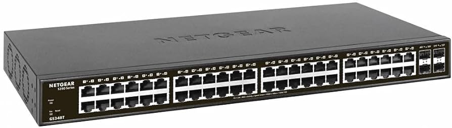 Amazon.com: NETGEAR 48-Port Gigabit Ethernet Smart Managed Pro