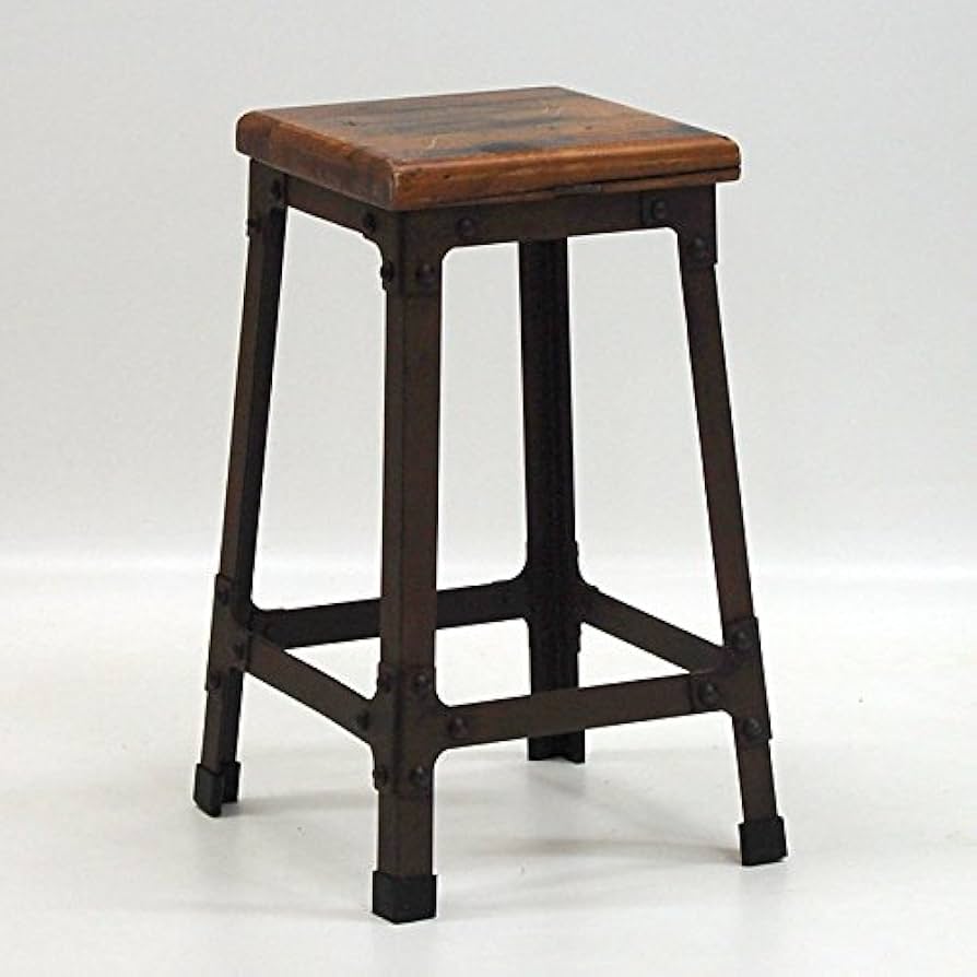 Amazon｜ダルトン アイアンスツール S245-87 (アンティークブラウン