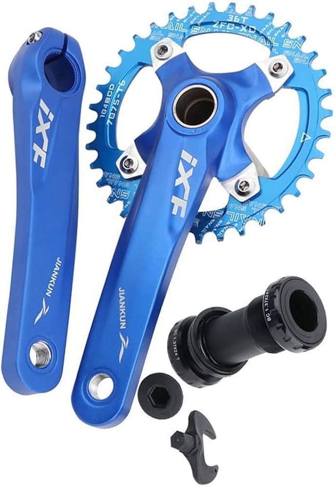 Amazon.co.jp: マウンテンバイク クランクセット 170mm 104BCD