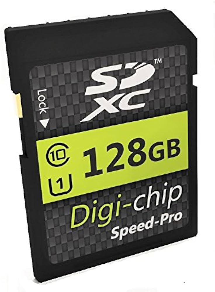 Amazon.com: Digi Chip 128GB SDXC Class 10 Memory Card For Kodak