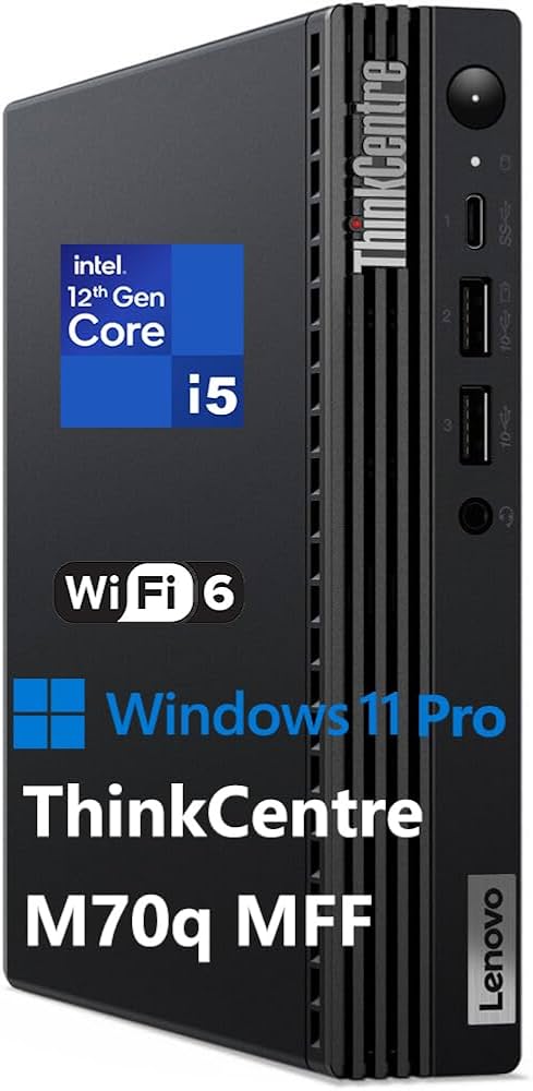 Amazon.com: Lenovo ThinkCentre M70q Tiny 1L Business Desktop