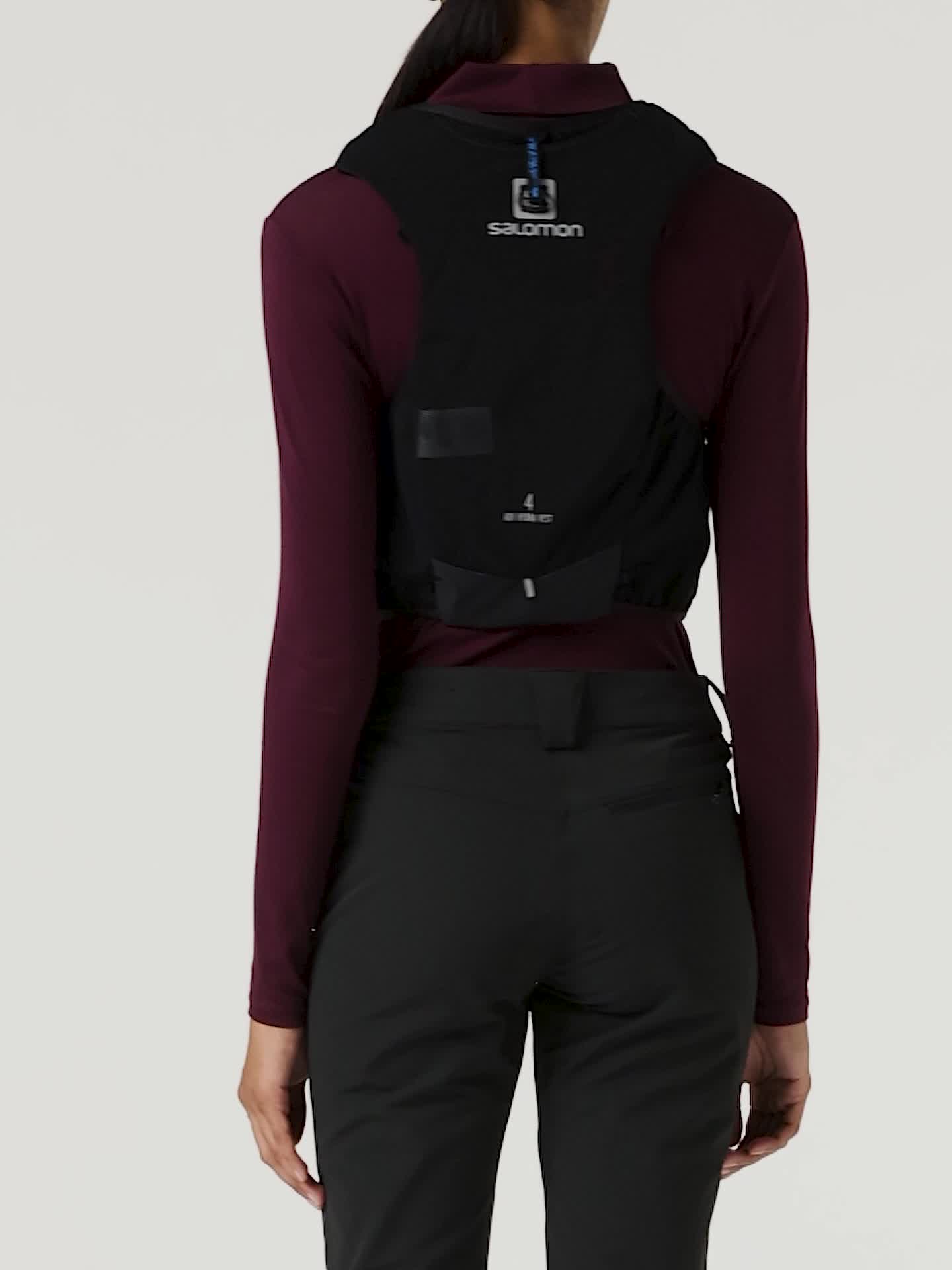 Amazon.com : Salomon Unisex-Adult ADV Hydra Vest 4, Black, X-Small