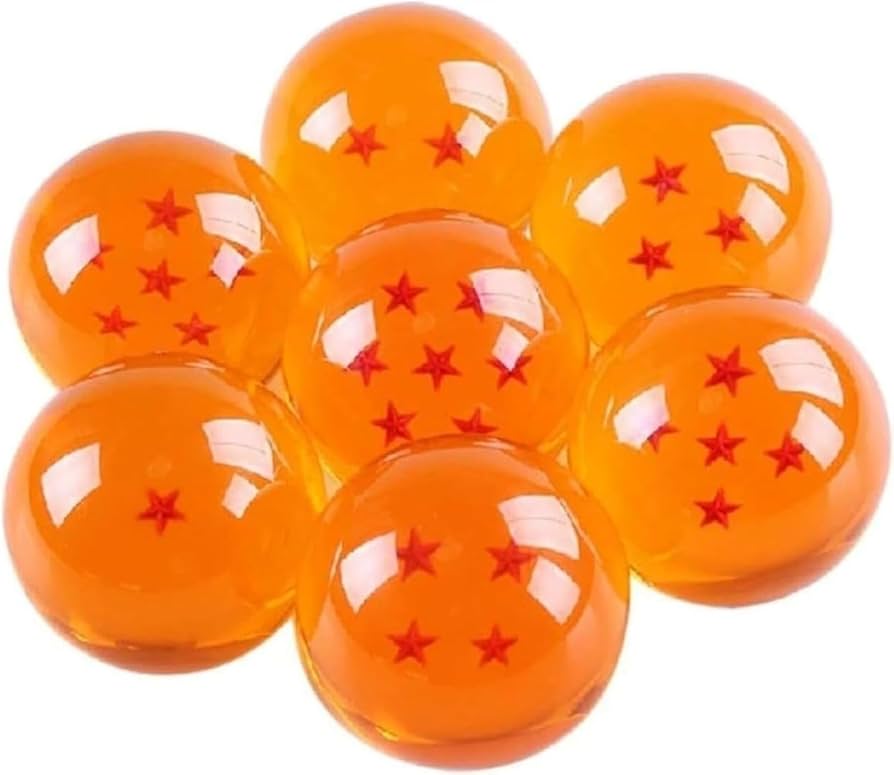 Amazon.co.jp: ドラゴンボール 7点セット 玉 龍球 樹脂ガラスボール