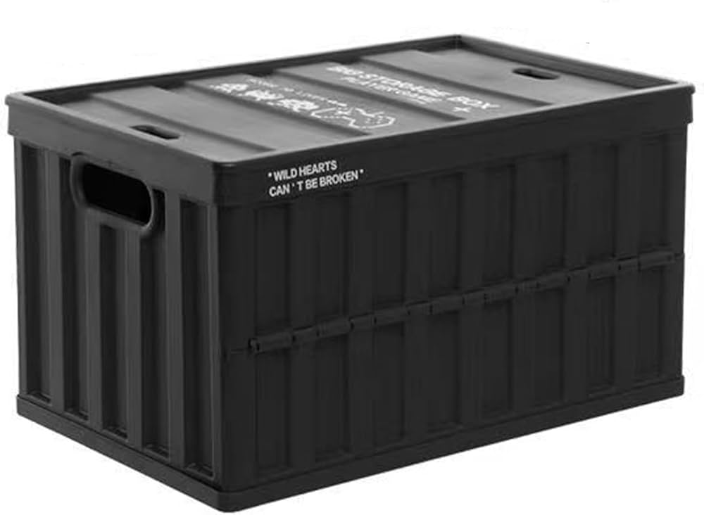 Amazon｜【収納·新設計】収納ボックス 折り畳み コンテナ ボックス