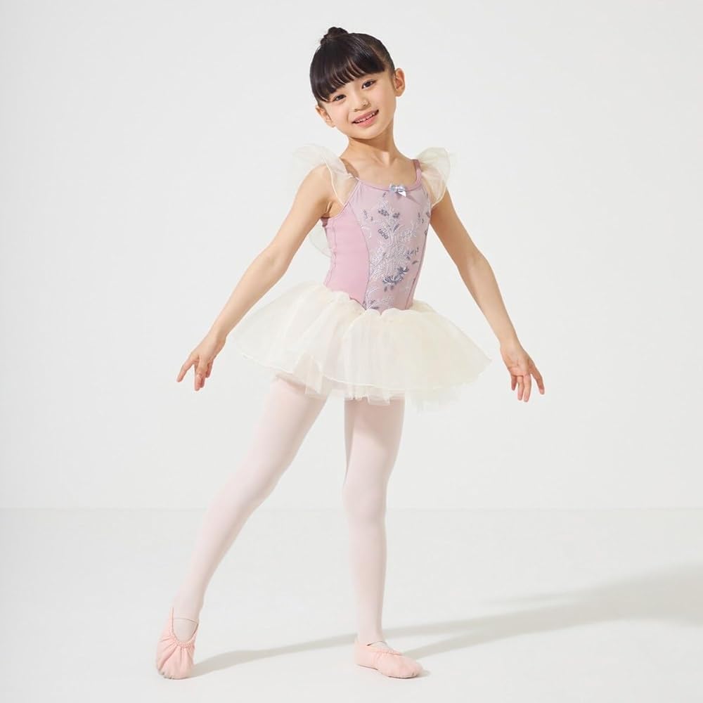 Amazon.co.jp: [チャコット] スカート付レオタード グレイッシュローズ