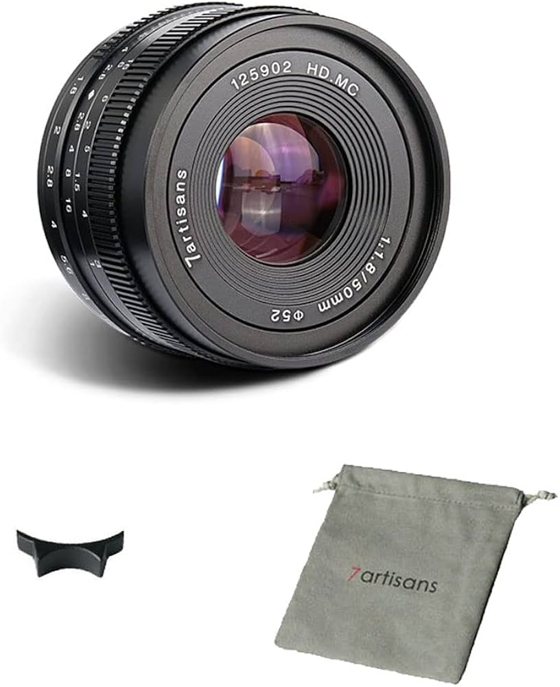Amazon | 7artisans 光電50mm f/1.8レンズ Sony Eマウント用 | カメラ