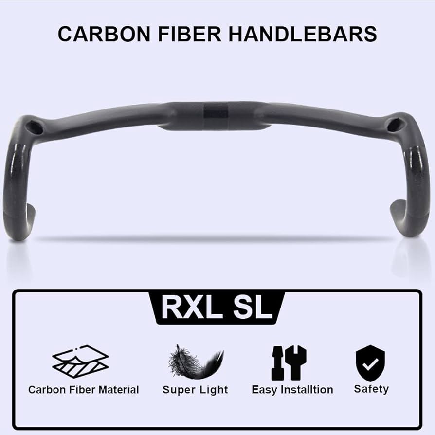 Amazon.co.jp: カーボンドロップハンドル1-1/4