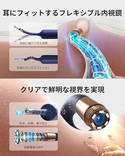 BEBIRD - 耳かき カメラ付き 【2024新機能新登場＆1000万画質＆収納