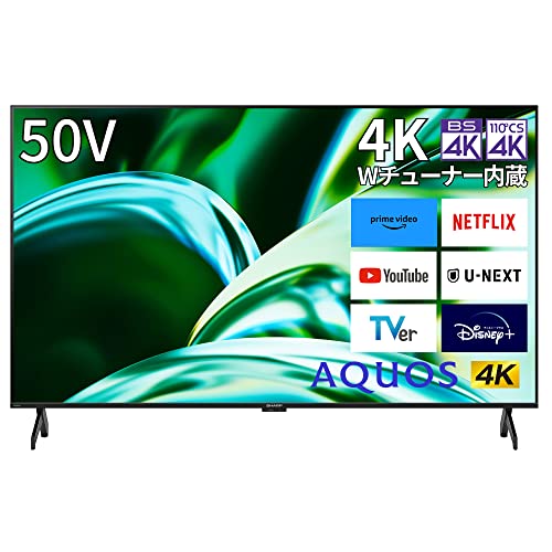 即日受渡❣️全国送料込シャープ 50V型4Kテレビ YouTube.NETFLIX 楽天