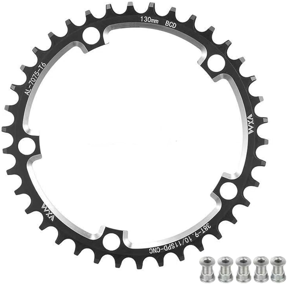 Amazon | BCD130チェーンリング 38T-60T 自転車 クランク 5アーム対応