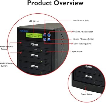 Amazon.com: PlexCopier 24X 1 to 3 CD DVD M-Disc Supported
