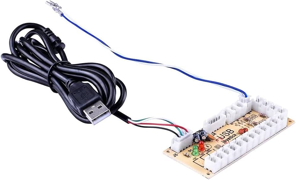 Amazon | Diyアーケードジョイスティック回路基板USBゲームパッドの