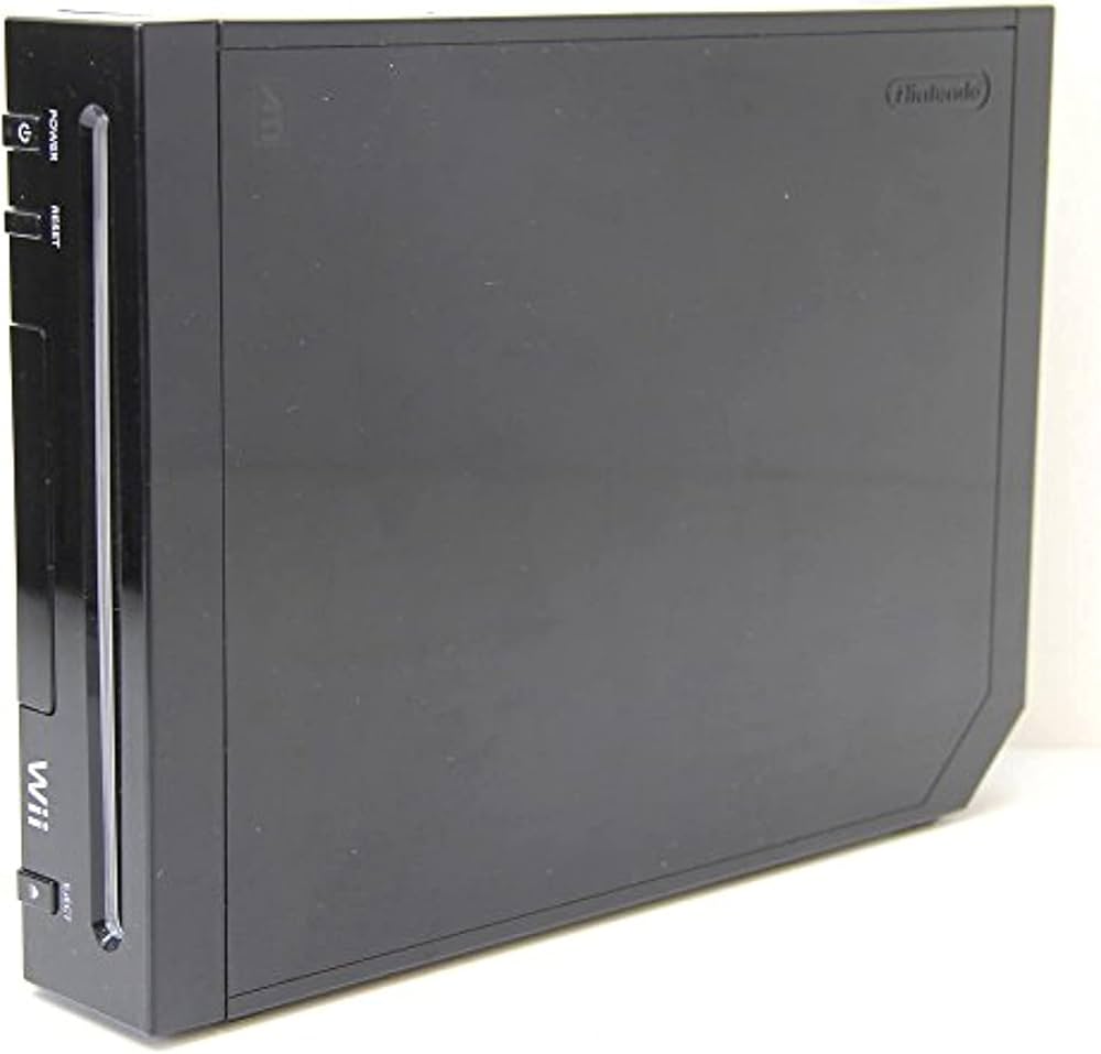 Amazon.com: Replacement Black Nintendo Wii Console - No Cables Or