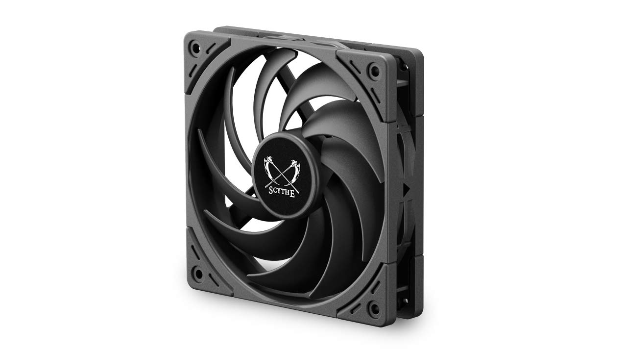 Amazon | サイズ SCYTHE オリジナル設計12cmケースファン 新開発渦巻状