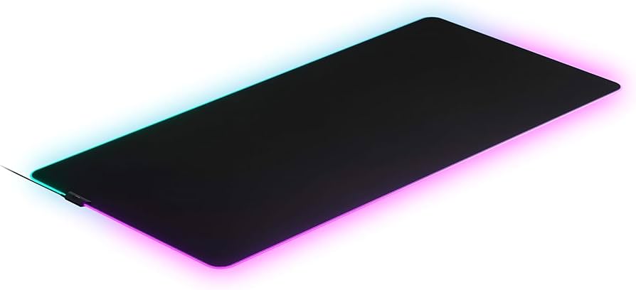 Amazon.co.jp: SteelSeries ゲーミングマウスパッド 大型 RGB