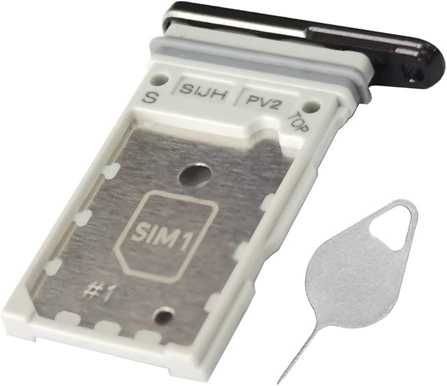 Amazon.com: Galaxy S22 Ultra SIM Card Tray Dual Replacement S22