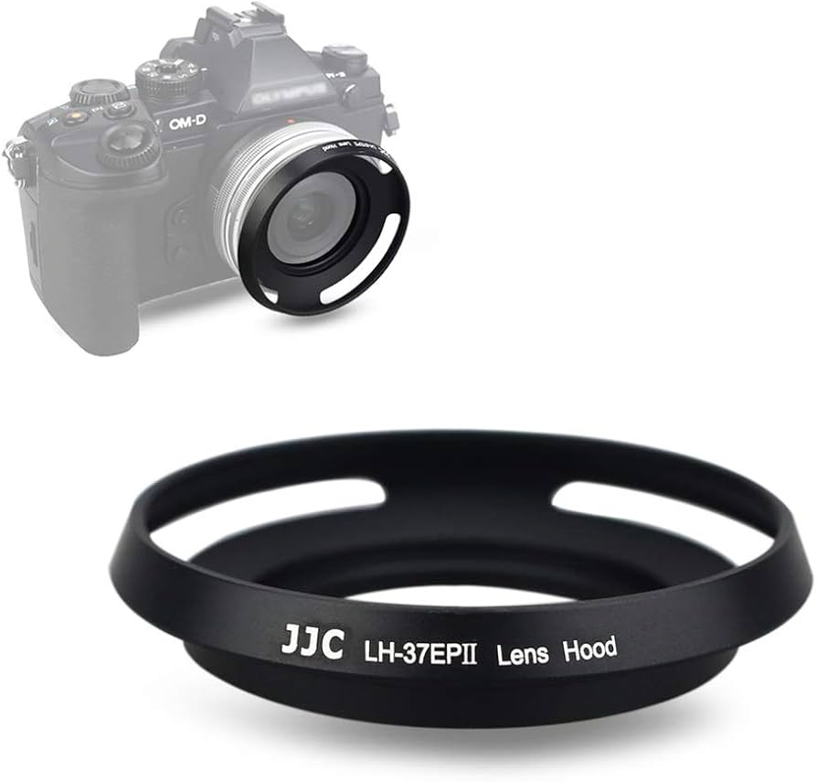 Amazon.com : JJC 37mm Screw-in Lens Hood Shade for Olympus M.Zuiko