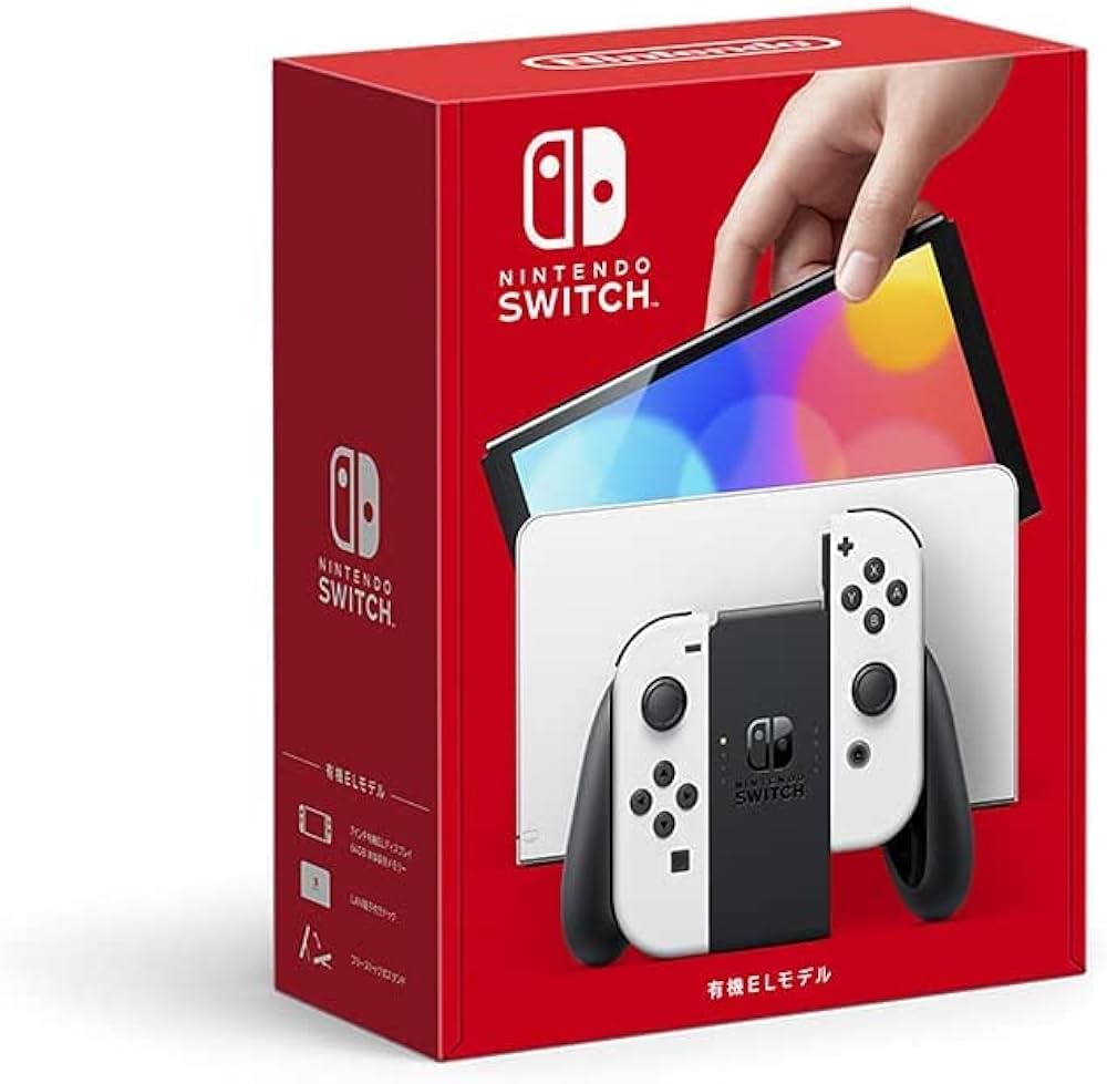 Amazon.co.jp: スイッチ 本体(有機ELモデル) Joy-Con(L)/(R) ホワイト