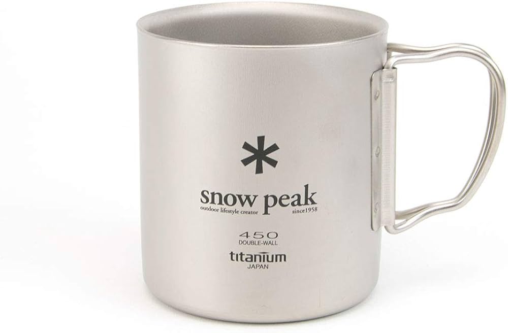 Amazon | スノーピーク(snow peak) チタンダブルマグ450ml MG053