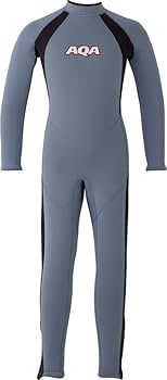 Amazon | AQA キッズフルスーツ KW-4506A スモークブルー×マット