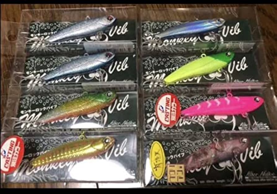 Amazon.co.jp: オルナネイティブ モンキーロックバイブ ルアー ブルー