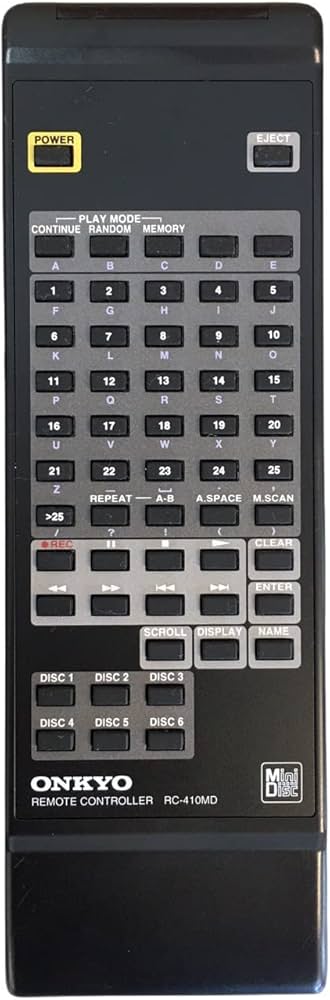 Amazon | ONKYO MDデッキ用リモコン RC-410MD | オンキヨー(Onkyo