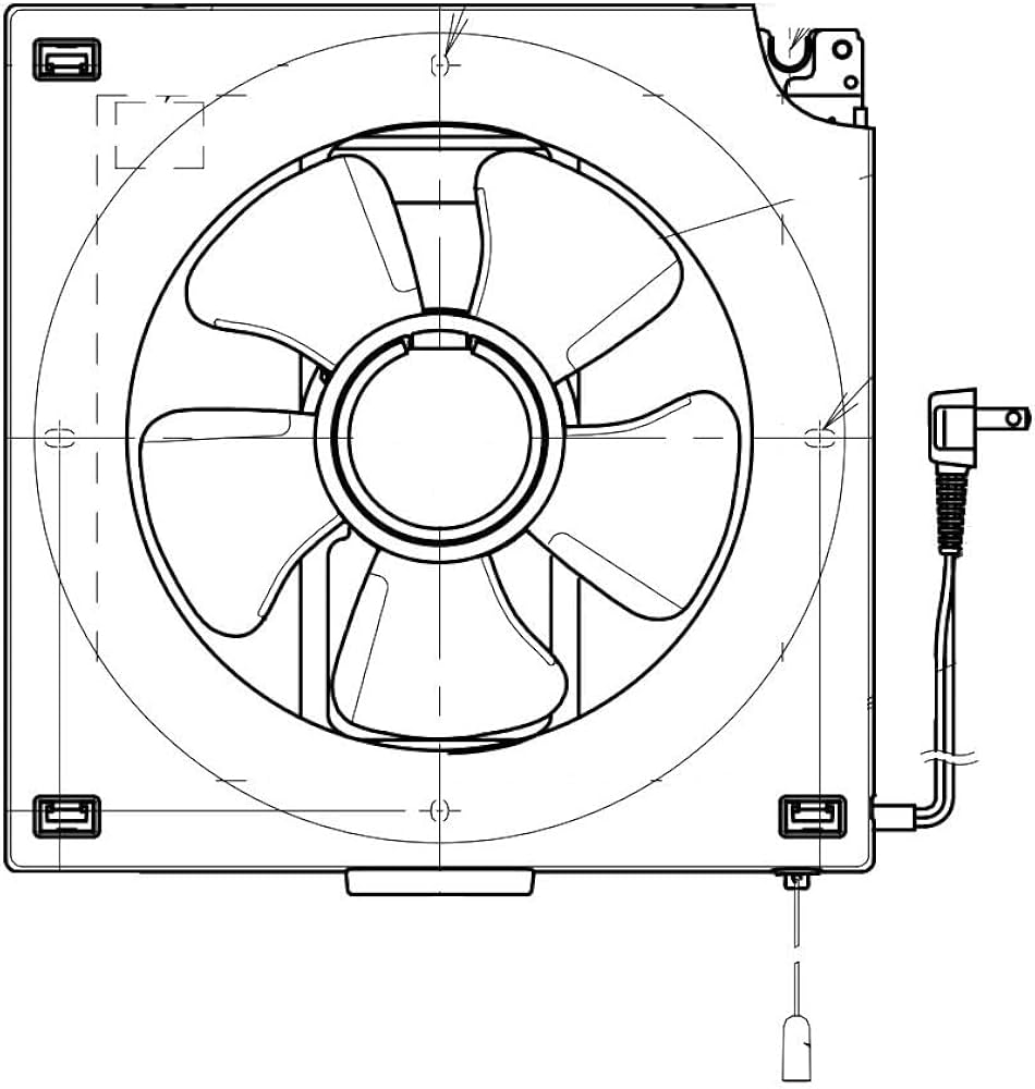 Amazon | パナソニック (Panasonic) インテリア形換気扇 排気 強弱速調