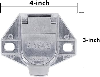 Amazon.co.jp: United Pacific 90501ラウンド7-wayコネクター(分割ピン