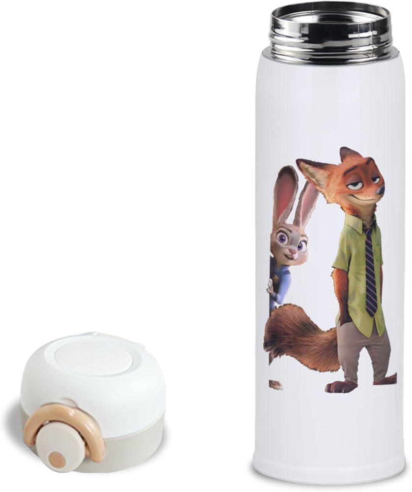Amazon｜魔法瓶 ズートピア ニック・ワイルド 水筒 タンブラー 保温