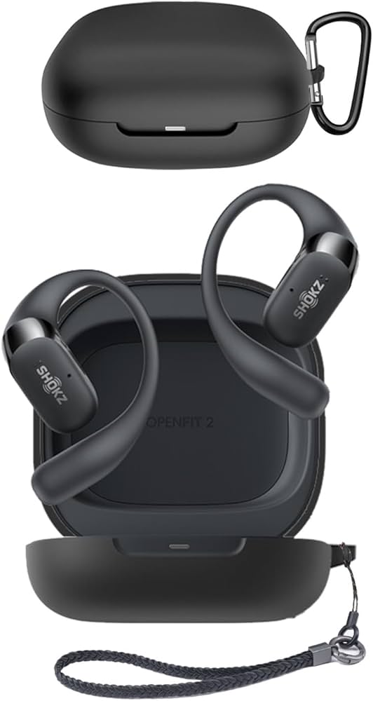 Shokz OpenFit 2 T920 充電ケース ケーブル、収納袋、箱付 OpenFit 2用