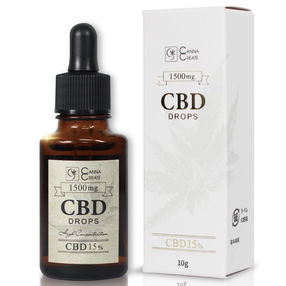 Amazon | CANNA CREATE CBD オイル 15％ 高濃度 スイス産 ディ