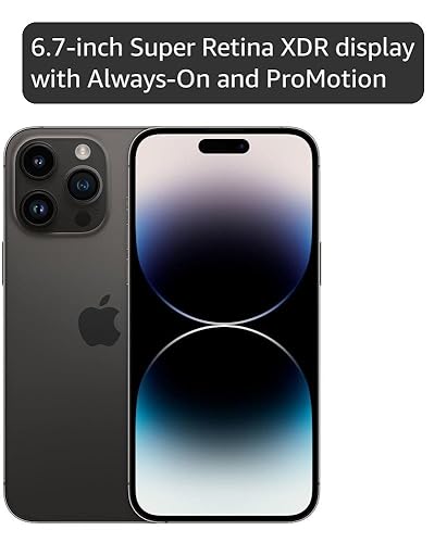 Amazon.com: Apple iPhone 14 Pro Max, 1TB, Space Black - Unlocked