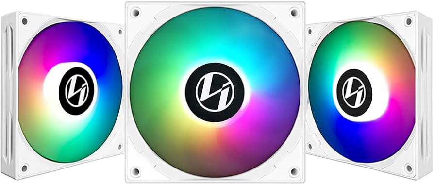 Amazon.com: Lian Li ST120-3W White 3 Pack, ARGB 120mm LED PWM