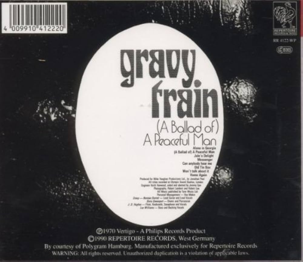 GRAVY TRAIN - (A Ballad of) A Peaceful Man - Amazon.com Music
